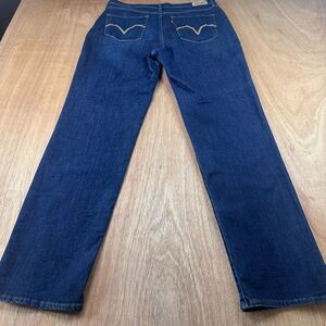 Levi’s 512 Slim Straight Jeans Mens 32x32 Dark Wash Stretch Denim